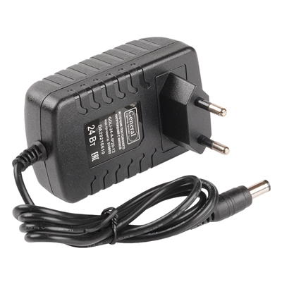 Источник постоянного напряжения с вилкой GDLI-24-A-IP20-12 510002 General 510002