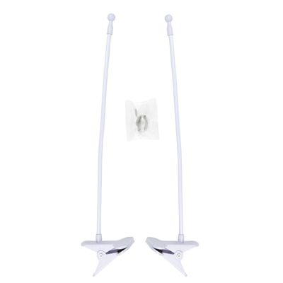Подставка для св-ка ULI-P прищепка длина 450мм белая 2шт/уп UFP-M02C-450 UL-00010111 UL-00010111