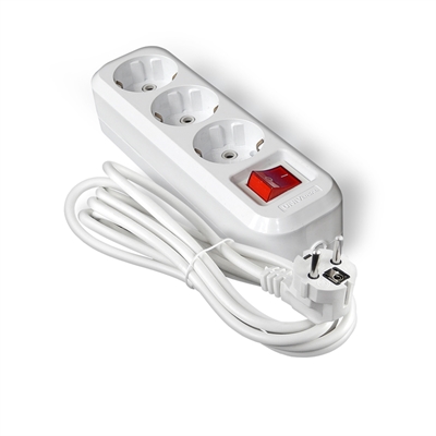 Удл. 3гн х 10м с/з+выкл. ПВС 3*1 "UNIVersal" S-303 (20) 5564573