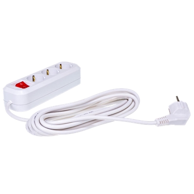 Удл. 3гн х 5м с/з+выкл. ПВС 3*1 "UNIVersal" S-303 9631987 (40) 9631987