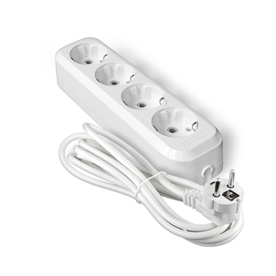 Удл. 4гн х 2м с/з ПВС 3*0.75 "UNIVersal" (30) 555-02