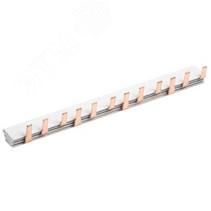 Шина соед. типа PIN 12 штырей 3P 63А 22см ИЭК YNS21-3-063-22-12