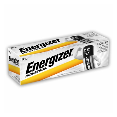 LR 20-2BL Industrial Energizer(12шт) 7638900361087