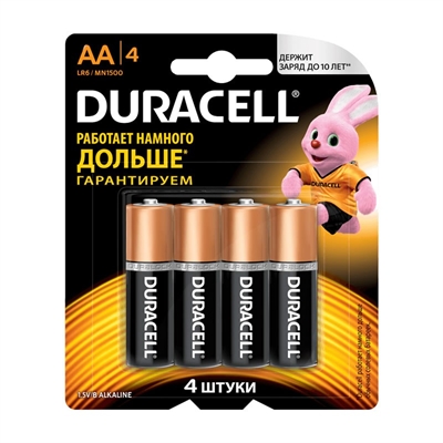 LR06 Bl-4 Duracell Basic  5000394127050