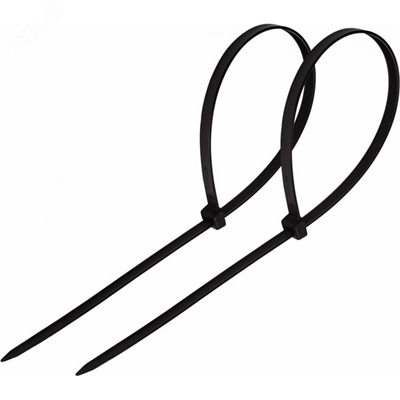Хомут nylon 400мм x 4,8 черная (100 шт/уп)  PROconnect 57-0401 57-0401