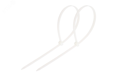 Хомут nylon 200мм x 2,5 бел. (100шт) PROconnect 57-0200-4 57-0200-4