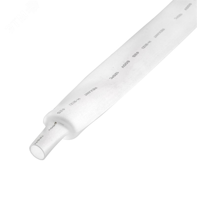 Термоусадка 25.0/12.5 мм 1м белая (10шт уп.) Rexant 22-5001 22-5001