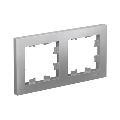 Рамка 2м универс. алюминий SE AtlasDesign ATN000302