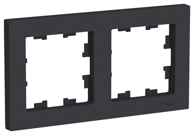 Рамка 2м универс. карбон SE AtlasDesign ATN001002