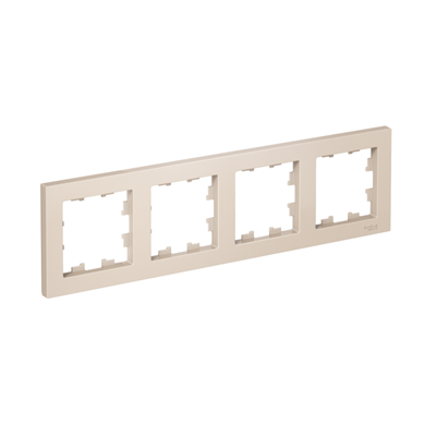 Рамка 4м универс. бежевый SE AtlasDesign ATN000204