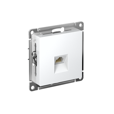 Роз. комп. RJ45 кат. 5Е мех. белый SE AtlasDesign ATN000183