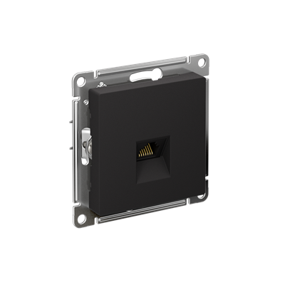 Роз. комп. RJ45 кат. 5Е мех. карбон SE AtlasDesign ATN001083