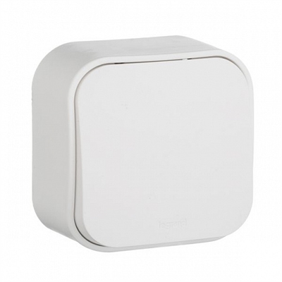 Выкл. 1кл о/у бел. LR Quteo 782200