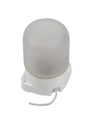 Свет. для сауны НПБ-400 КСС-002 230В 60Вт белый пластик General GCF-SNP-60-E27-IP65-W 437783 437783