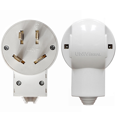 Вилка э/п "UNIVersal" белый 32А 440В  5313