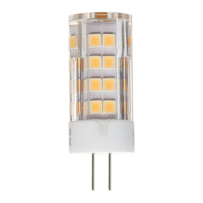 Лампа LED GLDEN 5W G4 4500K 220V пластик GENERAL 652100 - фото 5654