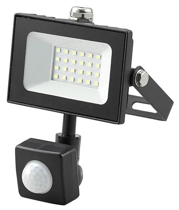 Прожектор LED 20W с вынос. дат. движ. 6500K General IP65 1550лм GTAB-20вт... 403133 - фото 5865