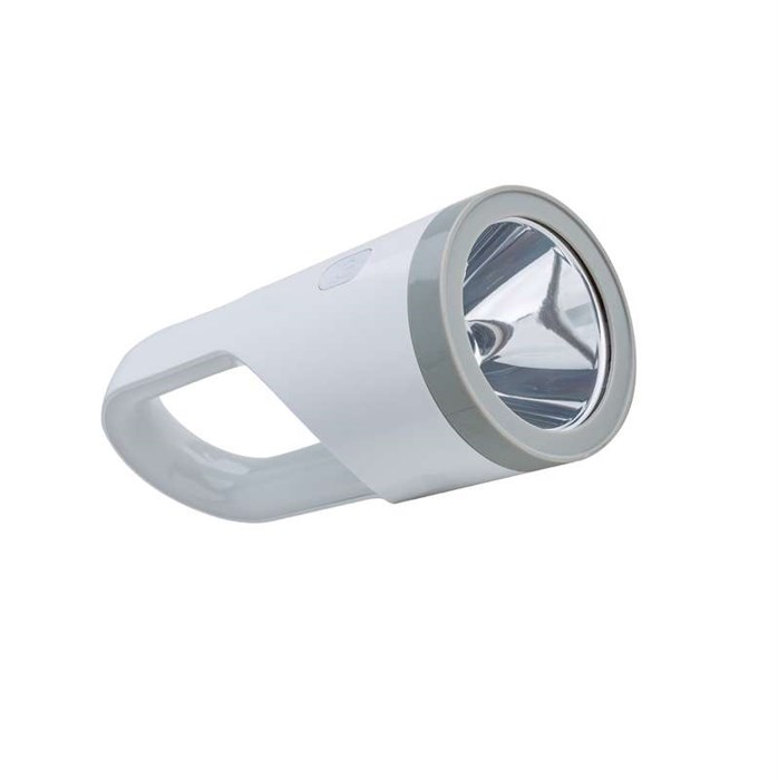Фонарь Accu 9105-LED 5W LED+ 19W LED, 3,7V 1800mah, USB КОСМОС PREMIUM KOSAccu9105W_pearl - фото 6287