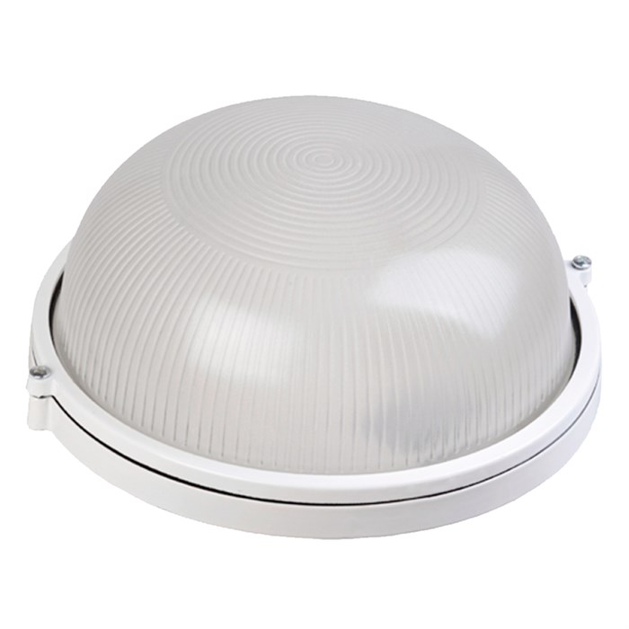 Светильник GCF-R-E27-60-IP65 (НБП/НПП 1301) круг белый без реш.437721(10) General 437721 - фото 6728