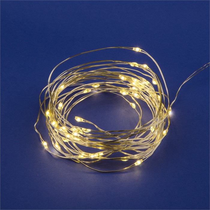 ULD-S0500-050-SCB-2AA WARM WHITE IP20 DEW Гирлянда светодиодная на батарейках 2AA не в-к. Роса. 5м.  UL-00005265 - фото 6750