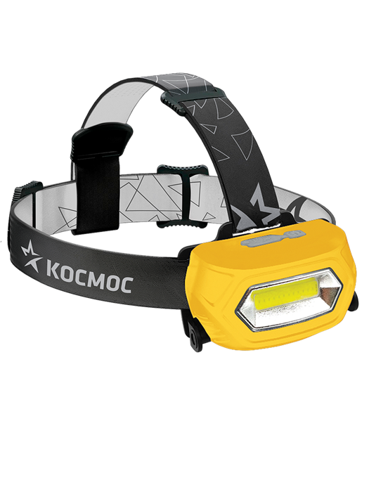 Фонарь налоб. аккум Li-Po 3W COB 220V КОСМОС KOC-LiPoH3WCOB KOC-LiPoH3WCOB - фото 6999