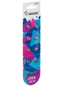G 10 BL-10, LR54 часов Космос (100/2000)... KOCG10(LR54)10BL - фото 7020