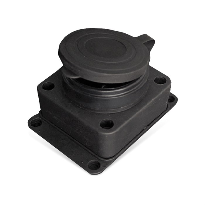 Розетка 1м с крыш. каучук IP44 "UNIVersal" 602229 602229 - фото 7278