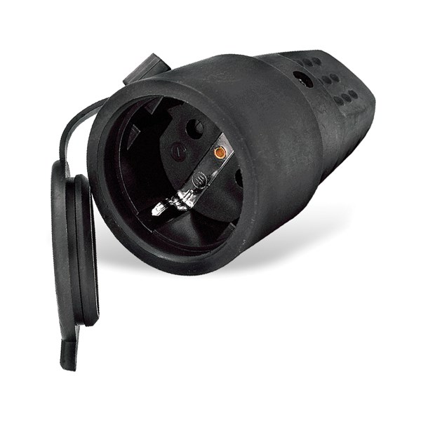 Штеп. гнездо каучук с крыш. IP44 "UNIVersal" 602228 - фото 7474