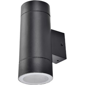 Свет-к фасад. метал черн. 2xGX53 8013A IP65  Ecola (205х140х90)... FB53C2ECH - фото 8185