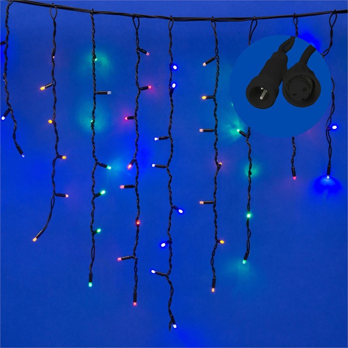 Гир. 200LED IP67 3м  "Бахрома" RGB эф.мерц пров.чер. B3010-200/TBK MULTI IP67 UL-00003933 - фото 8492