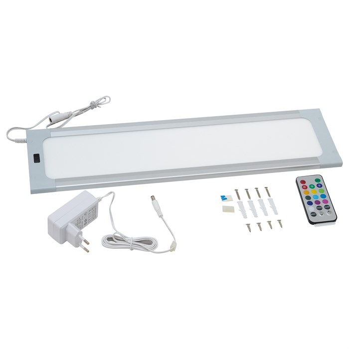 Панель LED лин тонк сенс вык димм пульт ULI-F42-7,5W/RGB 460х120х11 сер Uniel... UL-00003038 - фото 8581