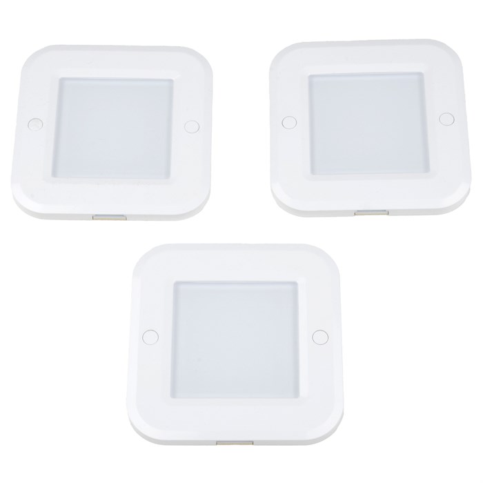 Свет. LED квадрат накл сенс выкл дим ULM-F41-6W/4200K 85х85х7мм белый Uniel.... UL-00002888 - фото 8605
