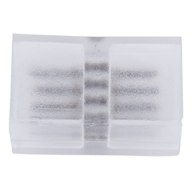 LED strip 220v connector лента-лента 4х конт. для IP68 RGB 16x8 (1шт) Ecola... S1MM16ESB