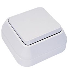 Выкл. 1кл бел. о/п Makel 45101 45101