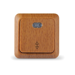 Выкл. 1кл свет проход. о/у бук 