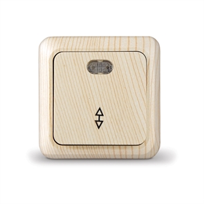 Выкл. 1кл свет проход. о/у сосна 