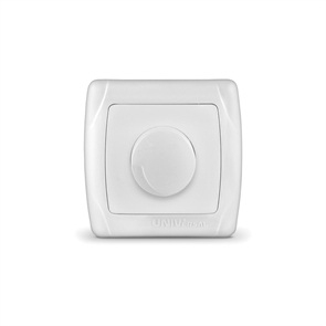 Диммер 60-500W с/у бел. 