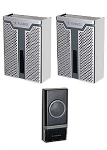 Звонок беспров. AG520С1 (2зв+1кноп) Космос KOC_AG520C1