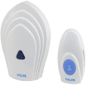 Звонок беспров. UDB-Q029W-R1T1-16S- 80M-WH белый Volpe UL-00002405