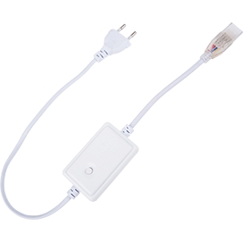 Контроллер LED strip 220V RGB 200W 0.9A для ленты 220V с кнопкой 14x7  Ecola CH1402KSB