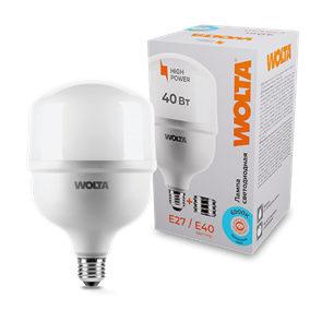 LED 40W E27/40 6500K Wolta 25WHP40E27/40