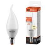 LED 7.5W E14 3000K свеча на ветру Wolta 25YCD7.5E14