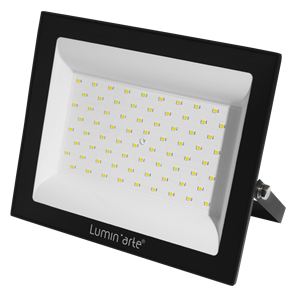 Прожектор LED 100W 5700K IP65 SLIM чер Lumin arte LFL-100W/06