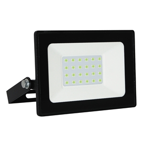 Прожектор LED 30Вт Зеленый свет, корпус черный ULF-Q517 IP65 220-240V  Volpe UL-00010722