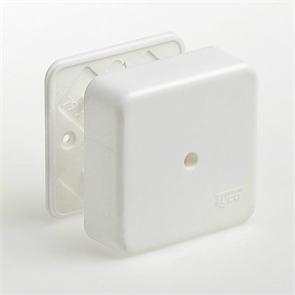 65005 80*80*25 Р/к д/каб.-кан. белая(70) 65005