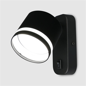 {{photo.Alt || photo.Description || 'Бра GWL-GX53-M-IP20 Черный С боковым рассеивателем Башня 661749 General...'}}