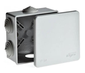 67040 85*85*40 Р/к о/у IP54 6 вводов(105) 67040