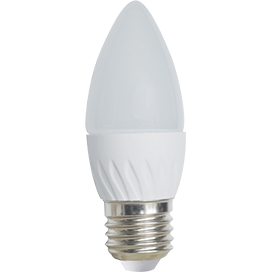 LED 5,0W Light  E27 4000K свеча (100x37) Ecola C7TV50ELC