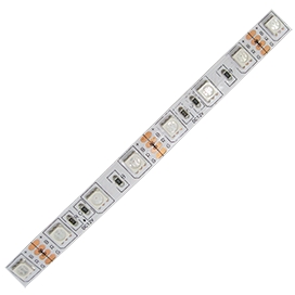 LED лента 5м 7,2W/m 12V IP20 10mm RGB 30Led/m Ecola P2LM07ESB