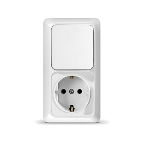 Блок ОУ 1кл.+роз. з/к бел. вертикальный  